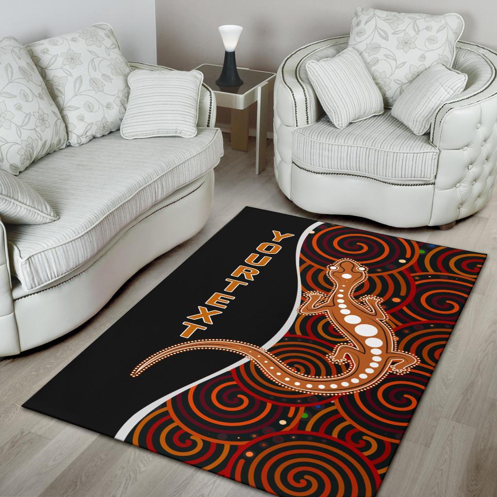 aboriginal-personalised-area-rug-indigenous-lizard-dreaming