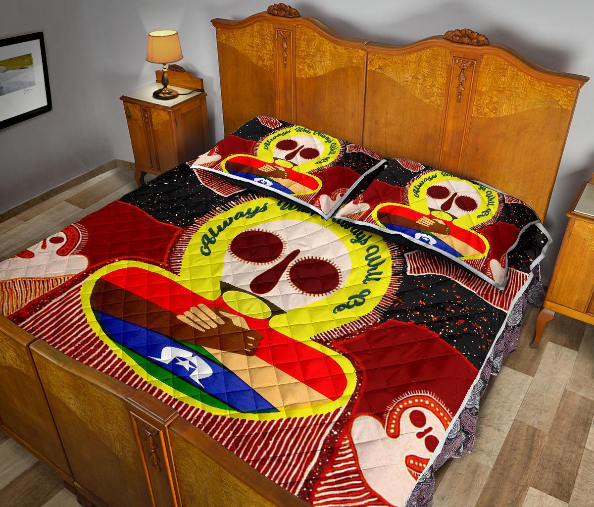 aboriginal-and-torres-strait-islander-quilt-bed-sets-naidoc-style