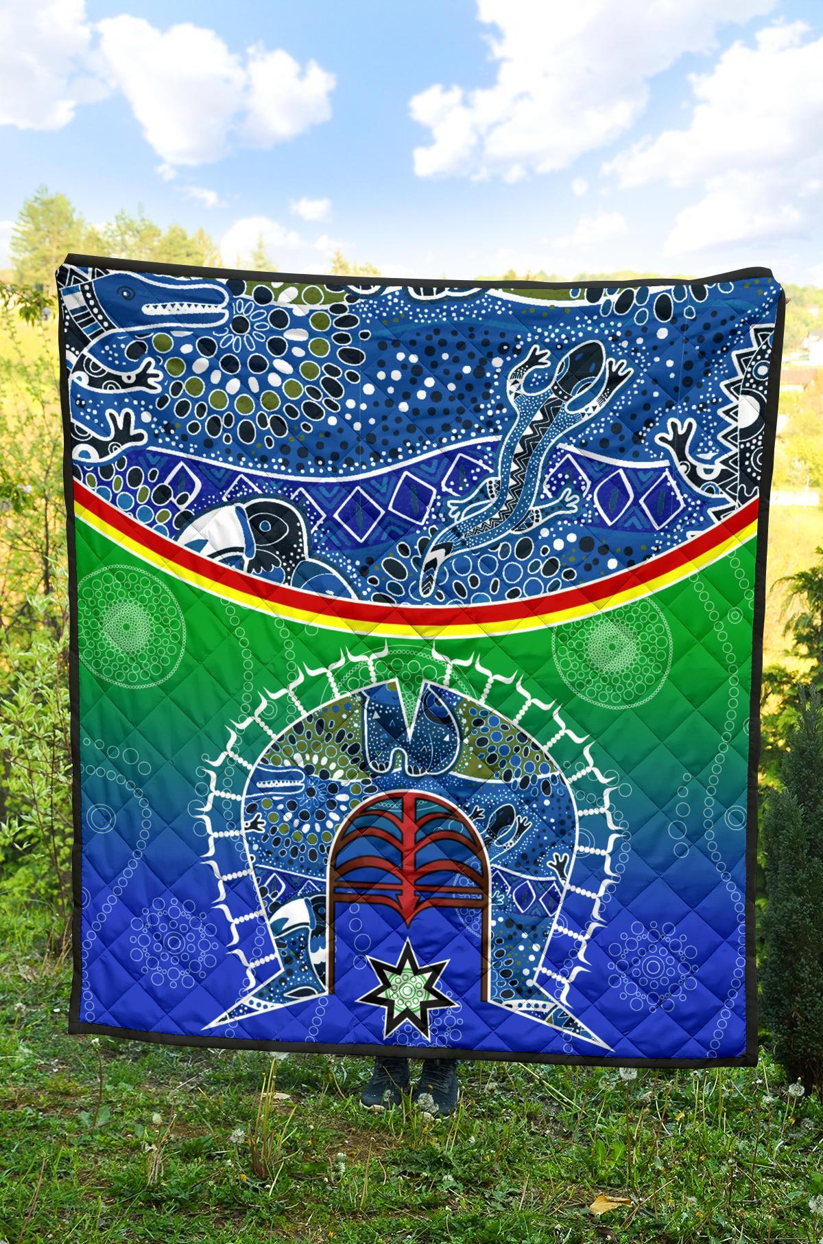 premium-quilt-torres-strait-symbol-with-aboriginal-patterns