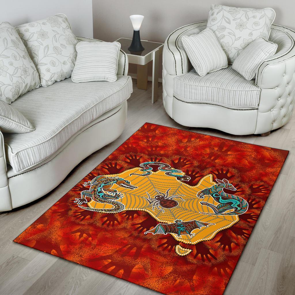 aboriginal-area-rug-australia-map-hand-patterns-spider-web