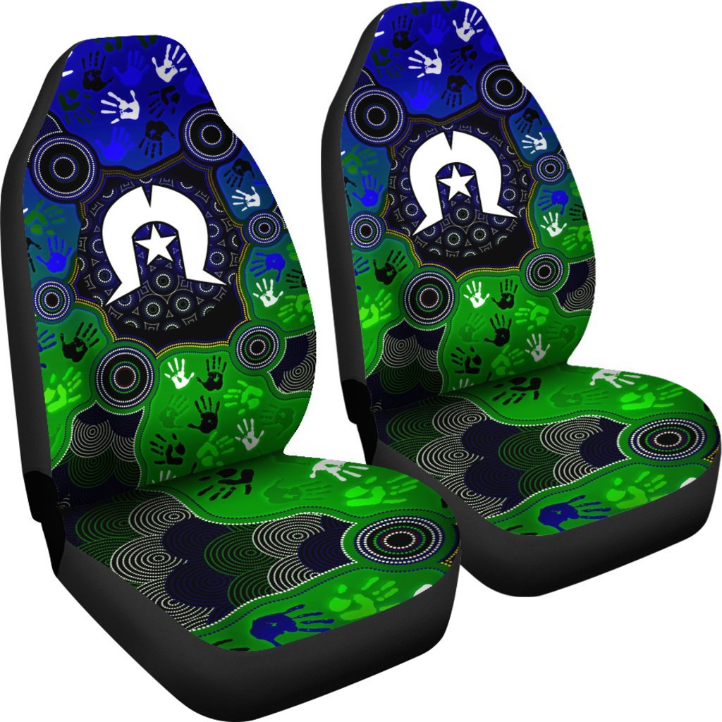 aboriginal-car-seat-torres-strait-symbol-with-indigenous-patterns