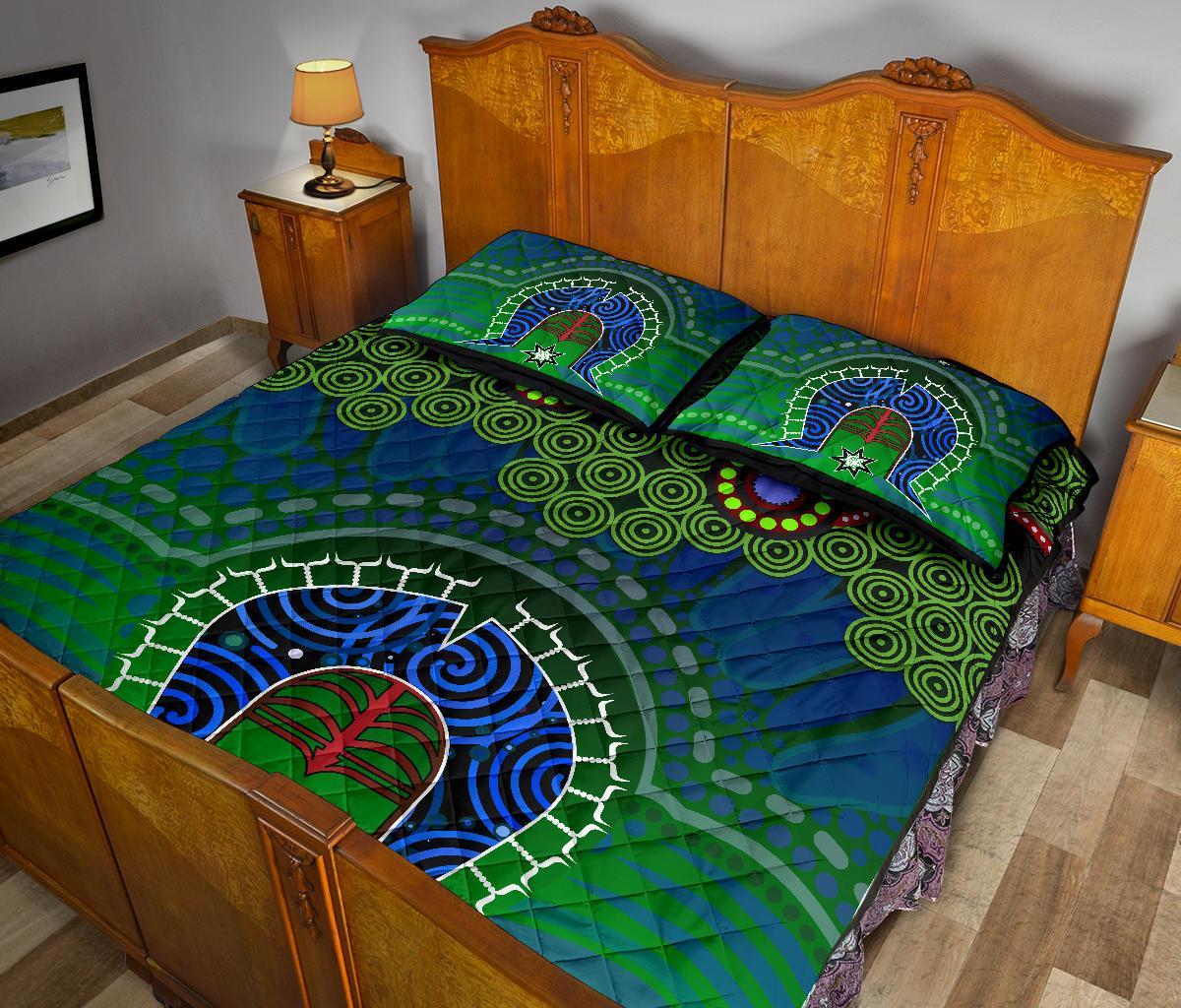 torres-strait-quilt-bed-set-dhari-and-dot-patterns