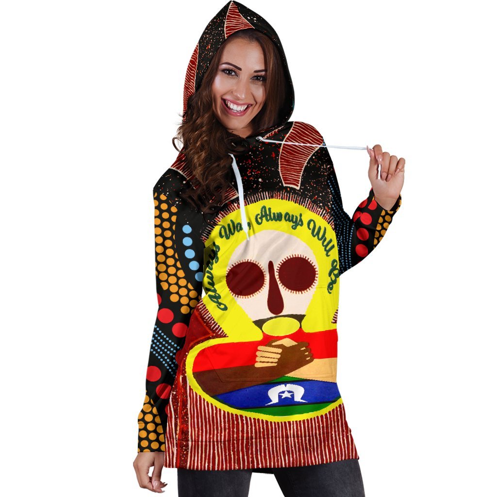 aboriginal-and-torres-strait-islander-womens-hoodie-dress-naidoc-style