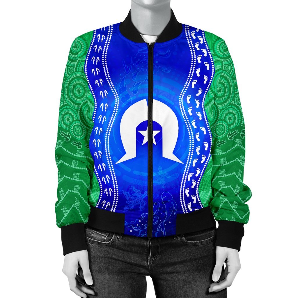 torres-strait-islanders-womens-bomber-jacket-torres-symbol-with-aboriginal-patterns