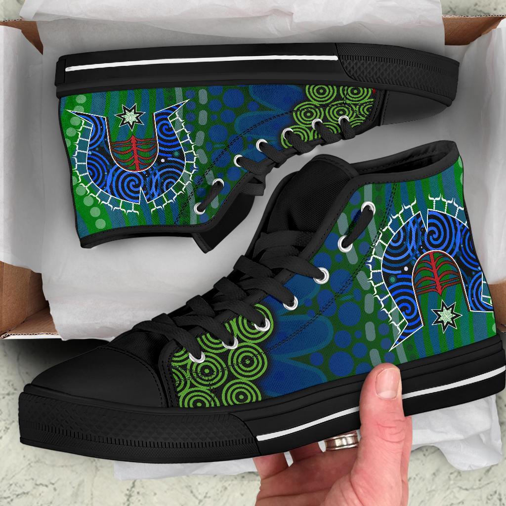 torres-strait-high-top-shoes-dhari-and-dot-patterns