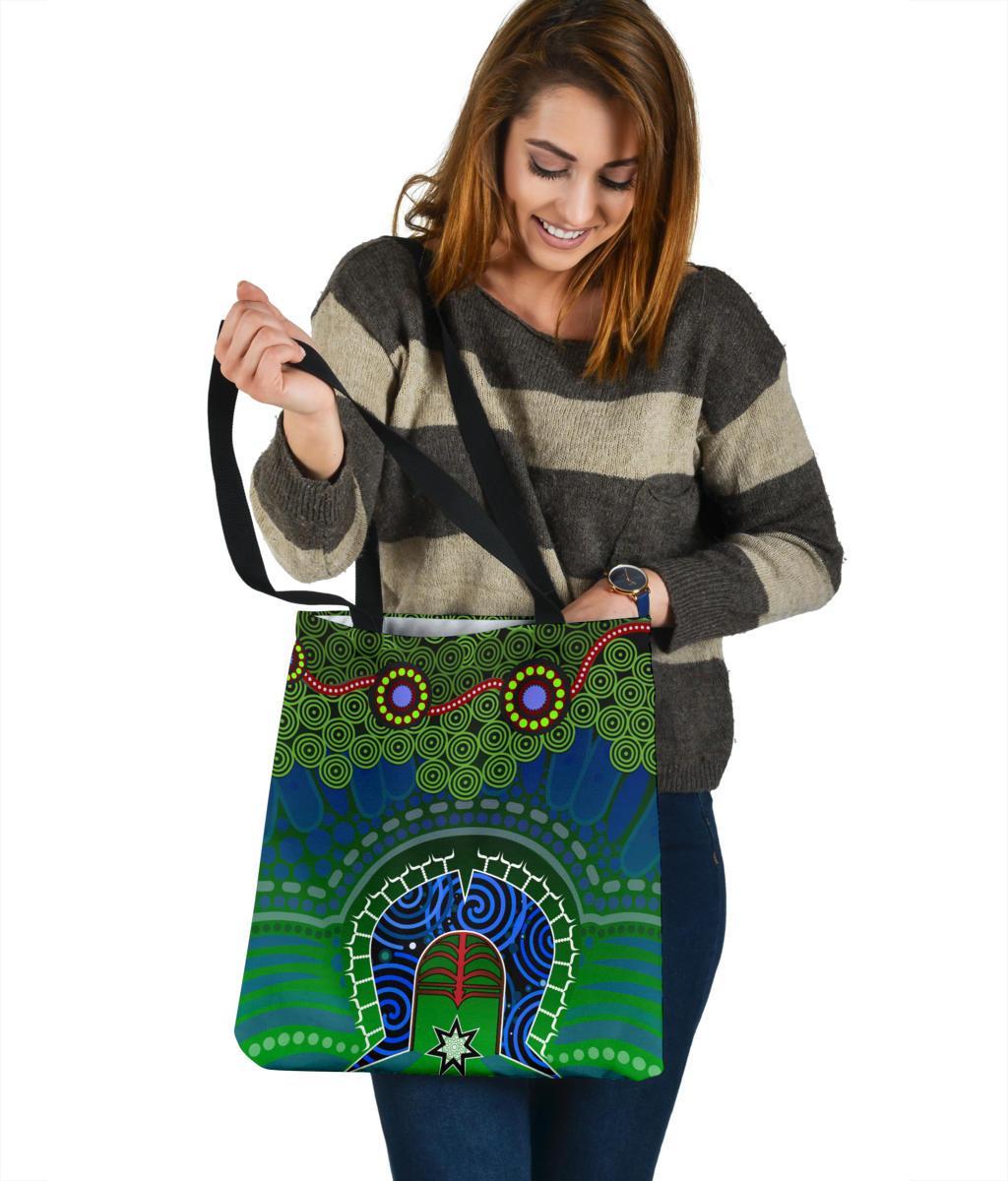 torres-strait-tote-bags-dhari-and-dot-patterns