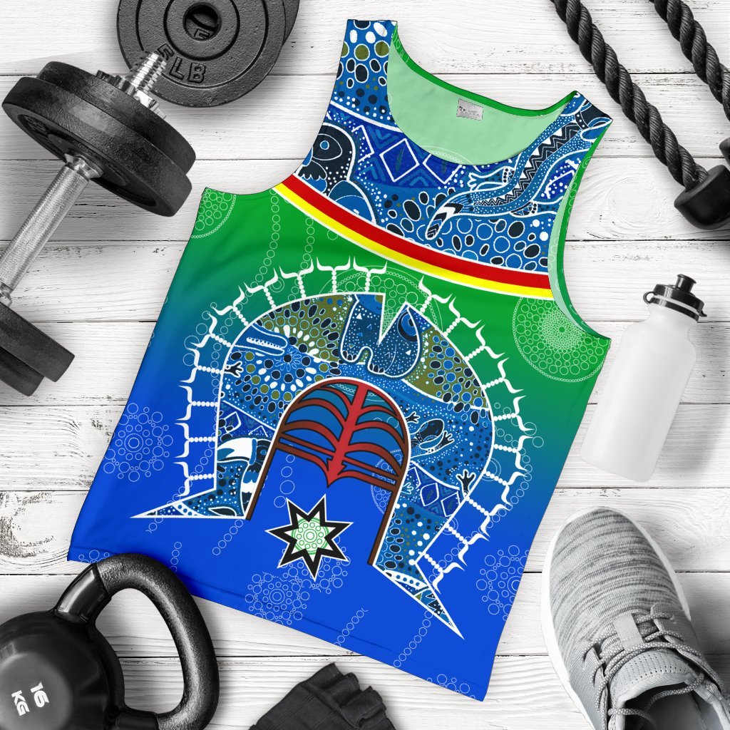 mens-tank-torres-strait-symbol-with-aboriginal-patterns