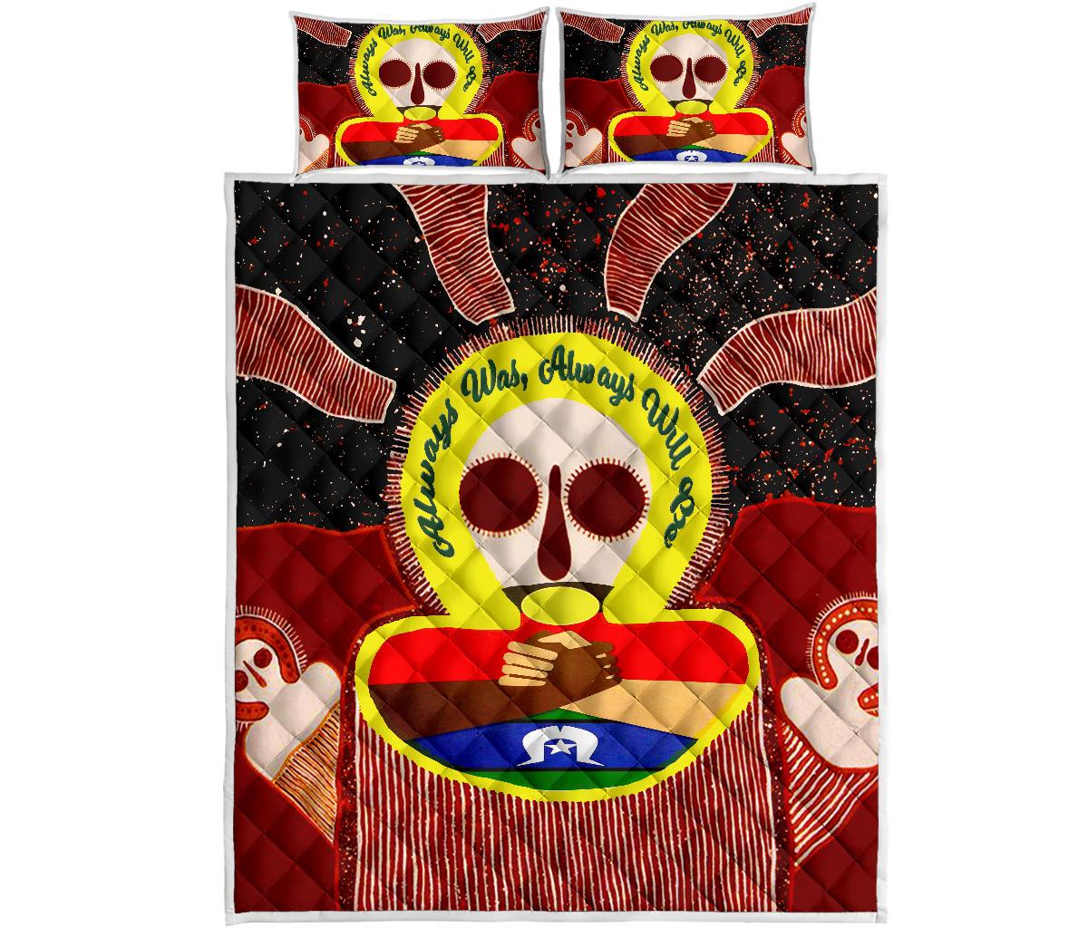 aboriginal-and-torres-strait-islander-quilt-bed-sets-naidoc-style