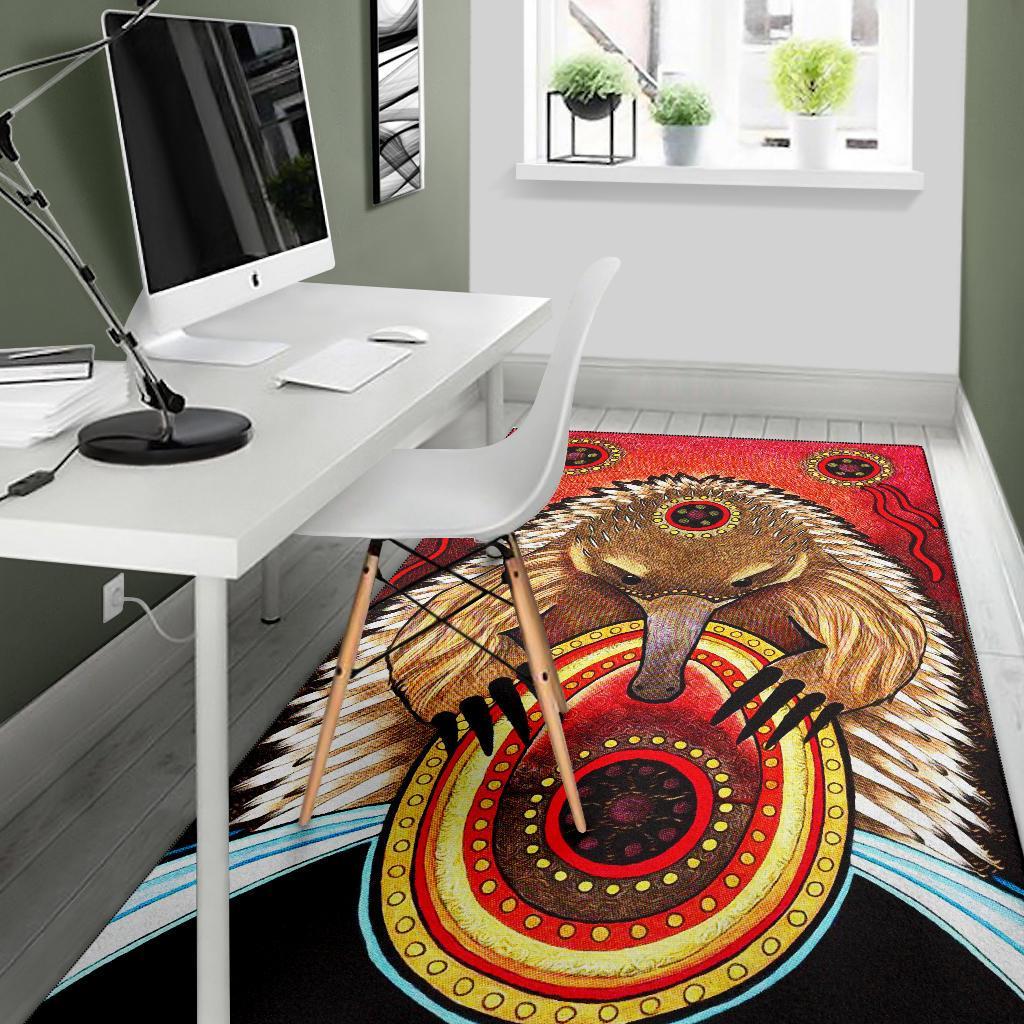 aboriginal-area-rug-australian-echidna