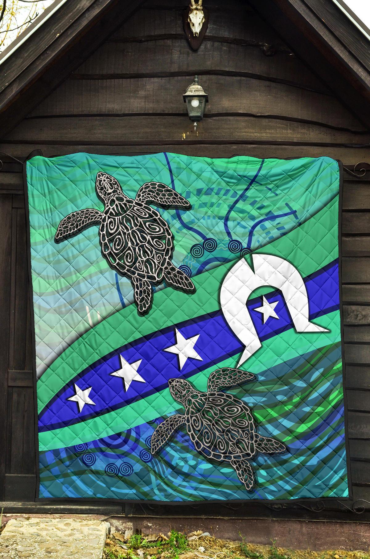 premium-quilt-torres-strait-flag-and-turtle