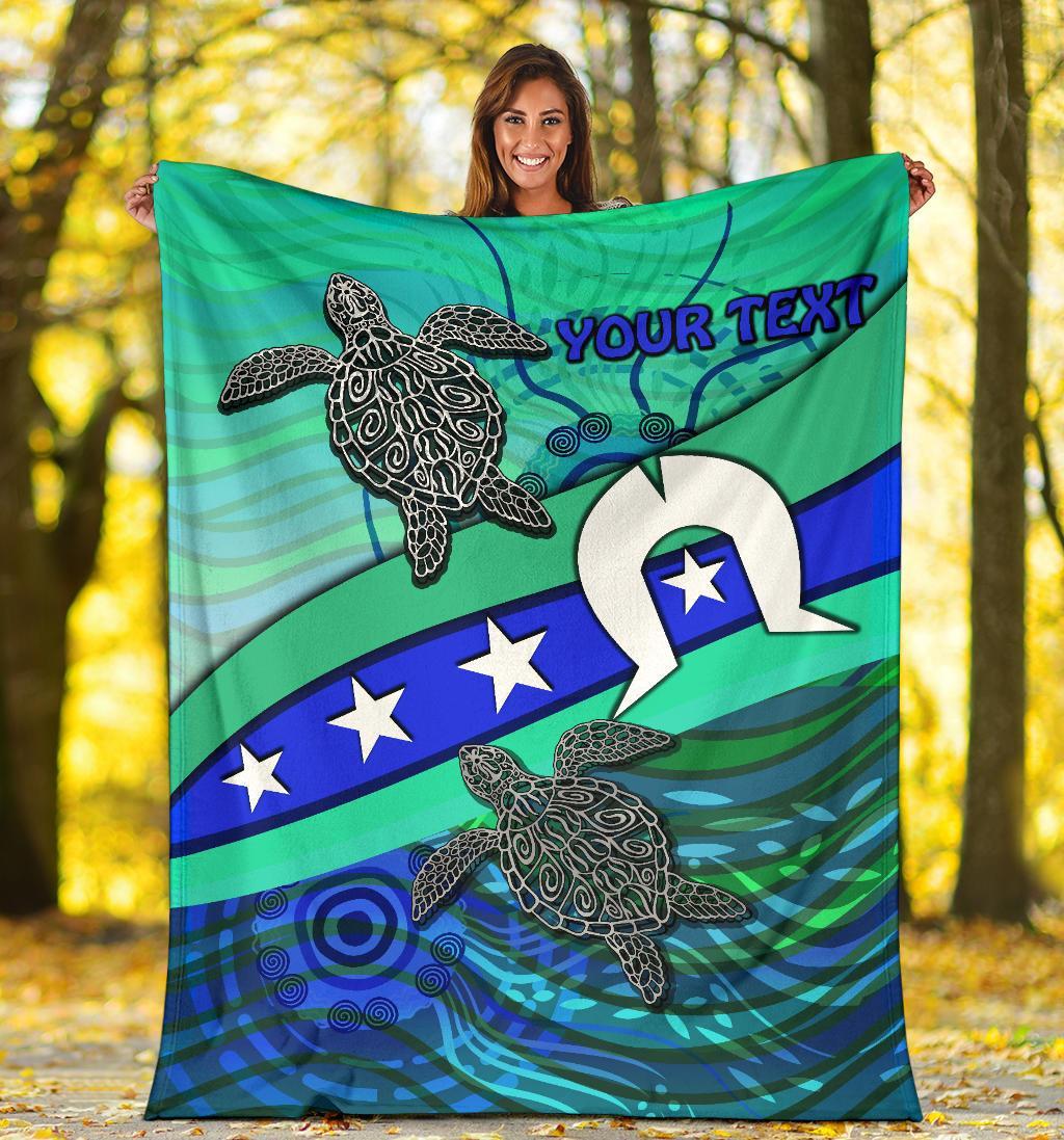 personalised-premium-blanket-torres-strait-flag-and-turtle