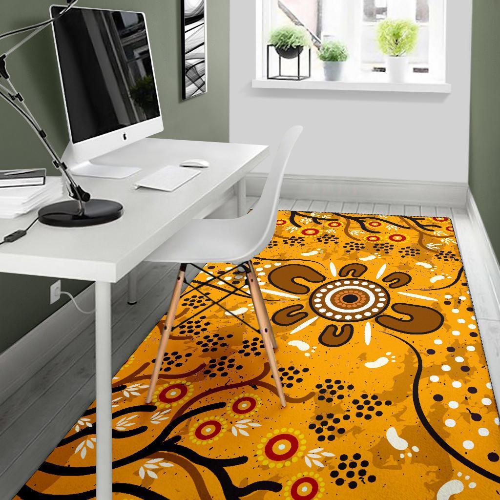 area-rug-aboriginal-art-in-spring-style