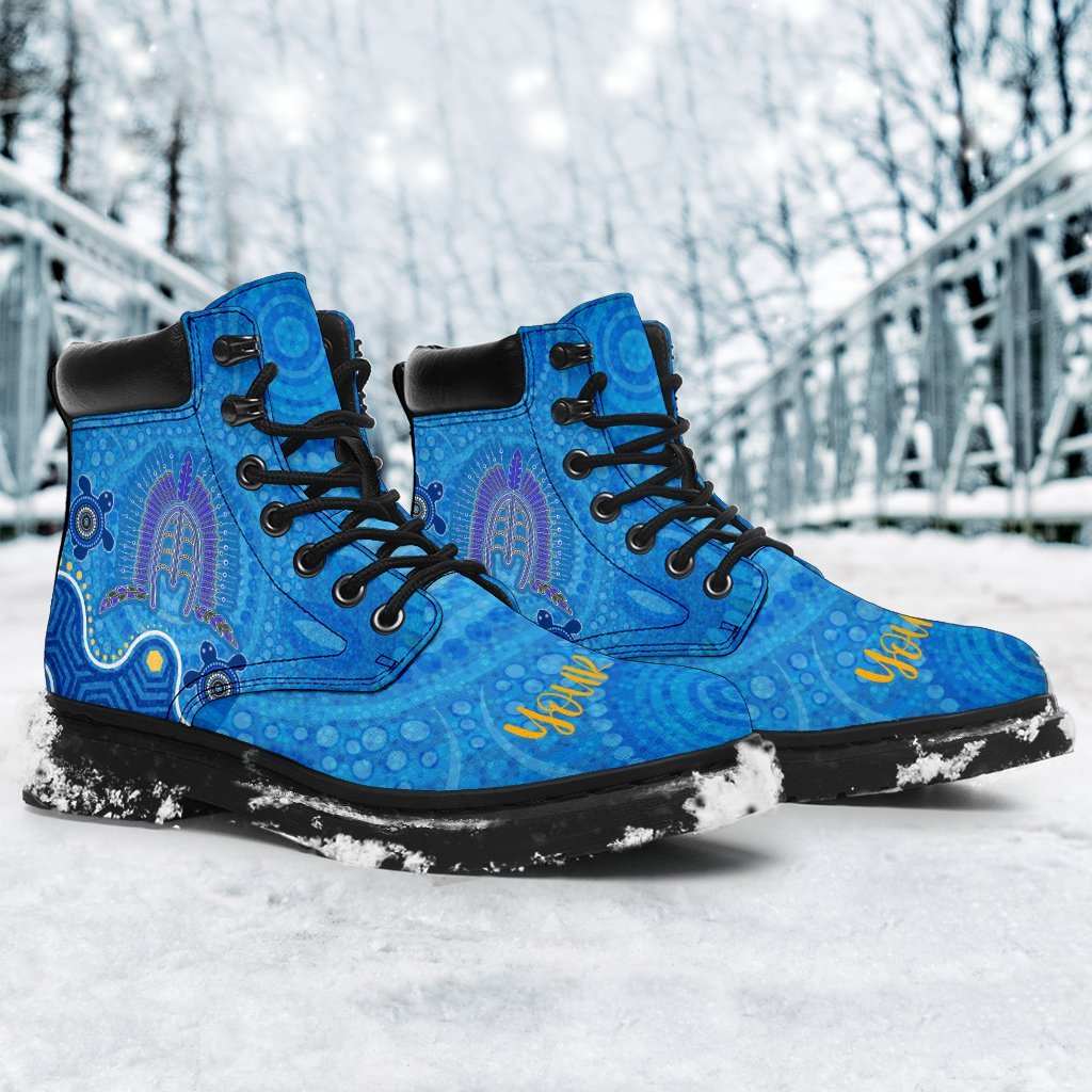 torres-strait-personalised-all-season-boots-dhari-and-turtle