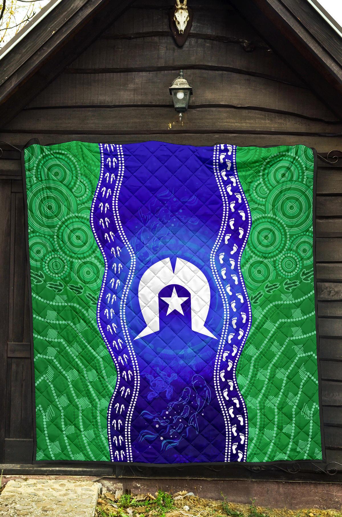 torres-strait-islanders-premium-quilt-torres-symbol-with-aboriginal-patterns