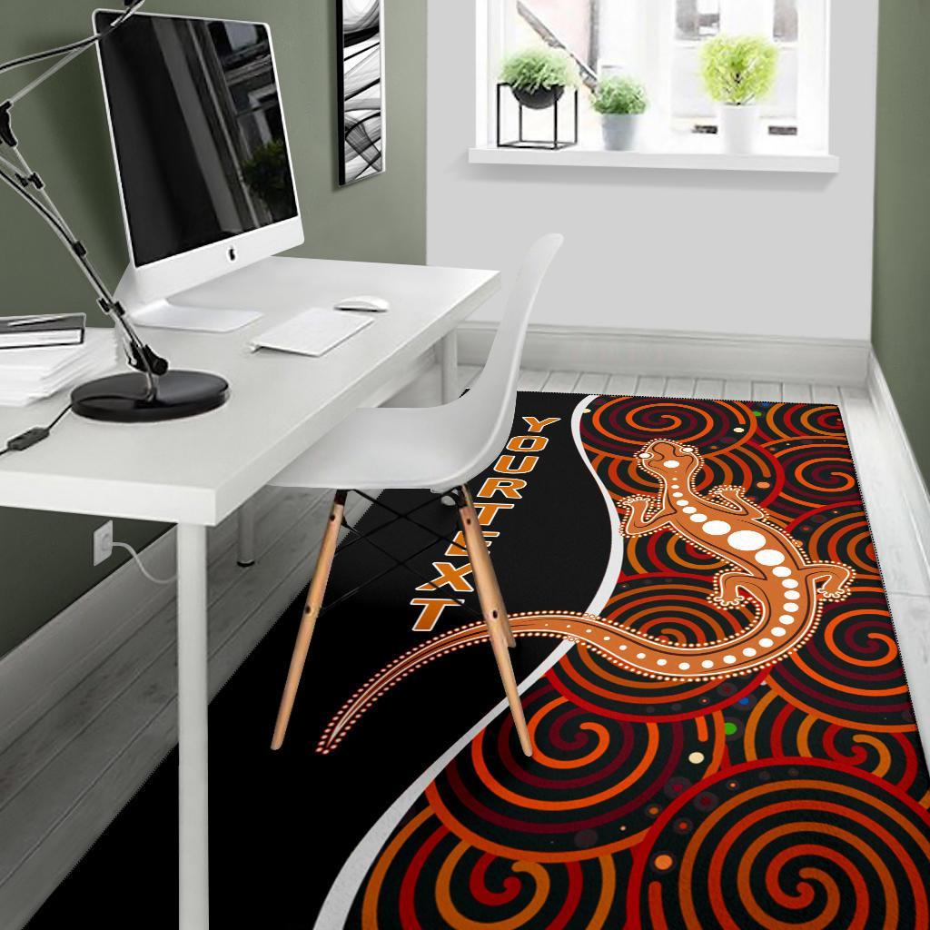 aboriginal-personalised-area-rug-indigenous-lizard-dreaming