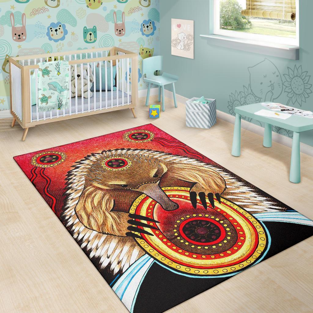 aboriginal-area-rug-australian-echidna