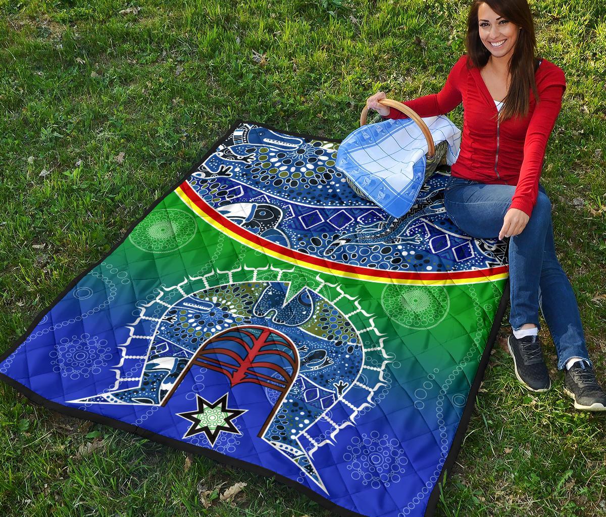 premium-quilt-torres-strait-symbol-with-aboriginal-patterns