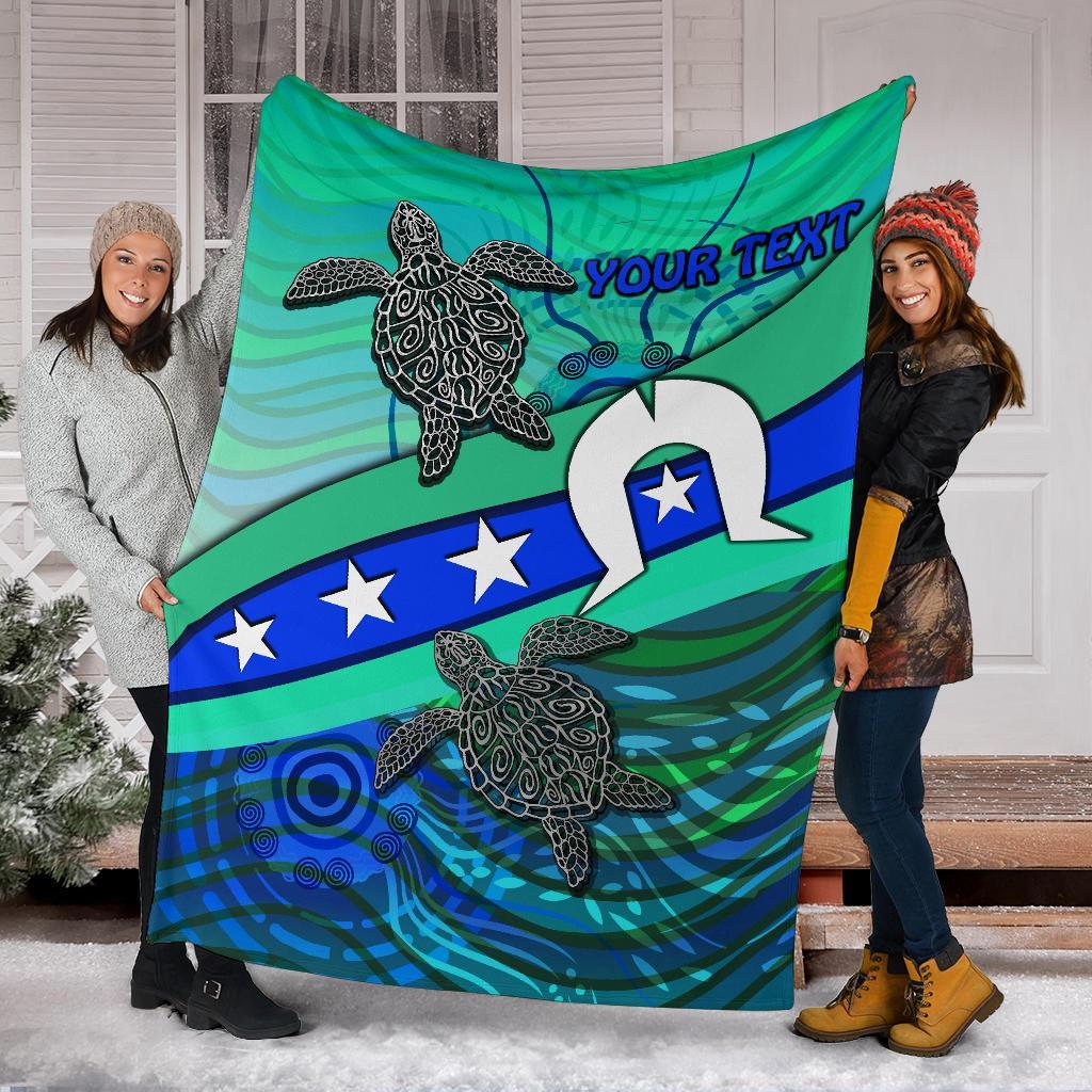 personalised-premium-blanket-torres-strait-flag-and-turtle