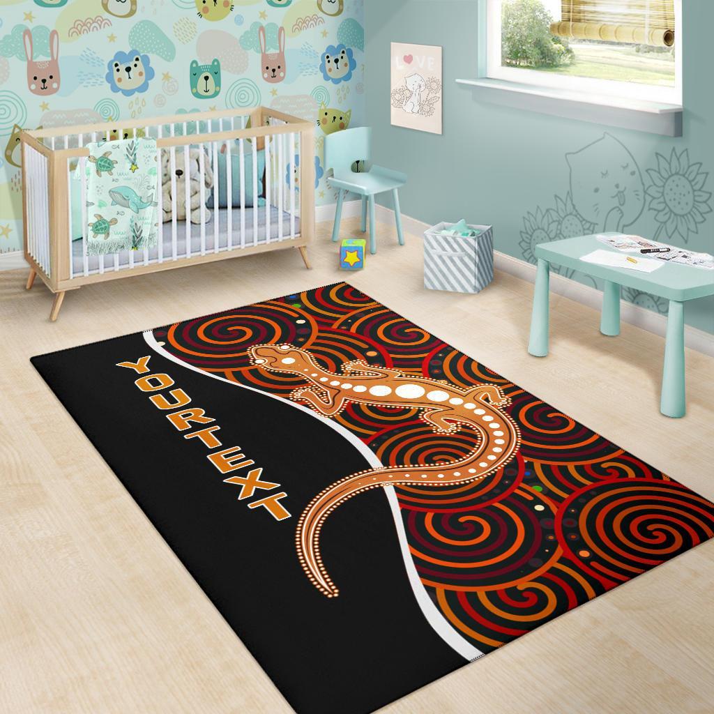 aboriginal-personalised-area-rug-indigenous-lizard-dreaming