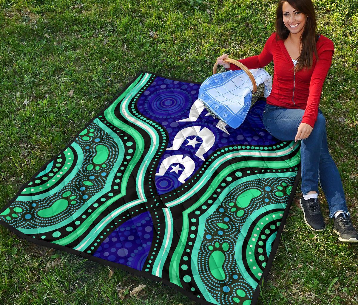 torres-strait-premium-quilt-torres-strait-symbol-and-aboriginal-patterns