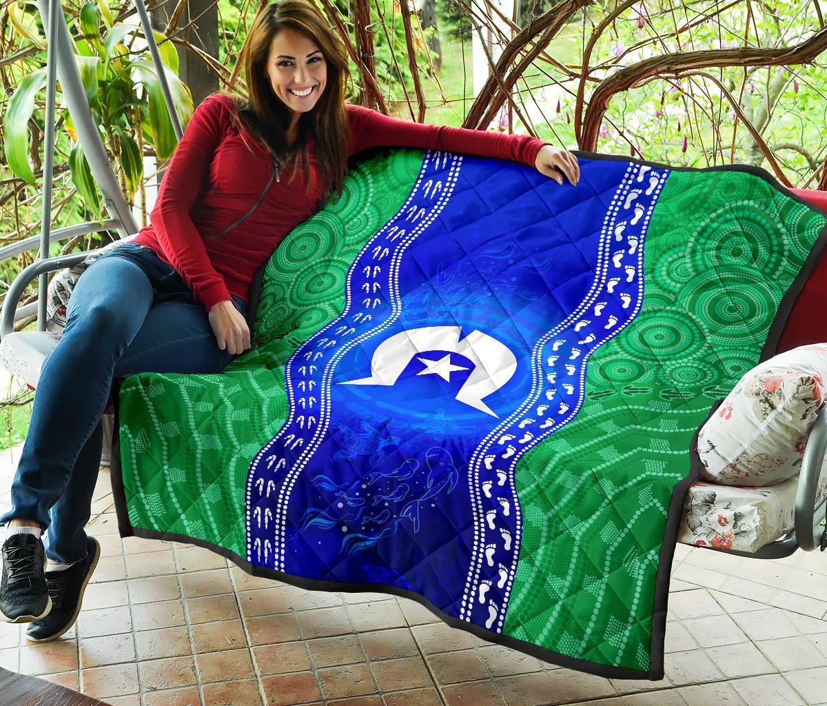 torres-strait-islanders-premium-quilt-torres-symbol-with-aboriginal-patterns