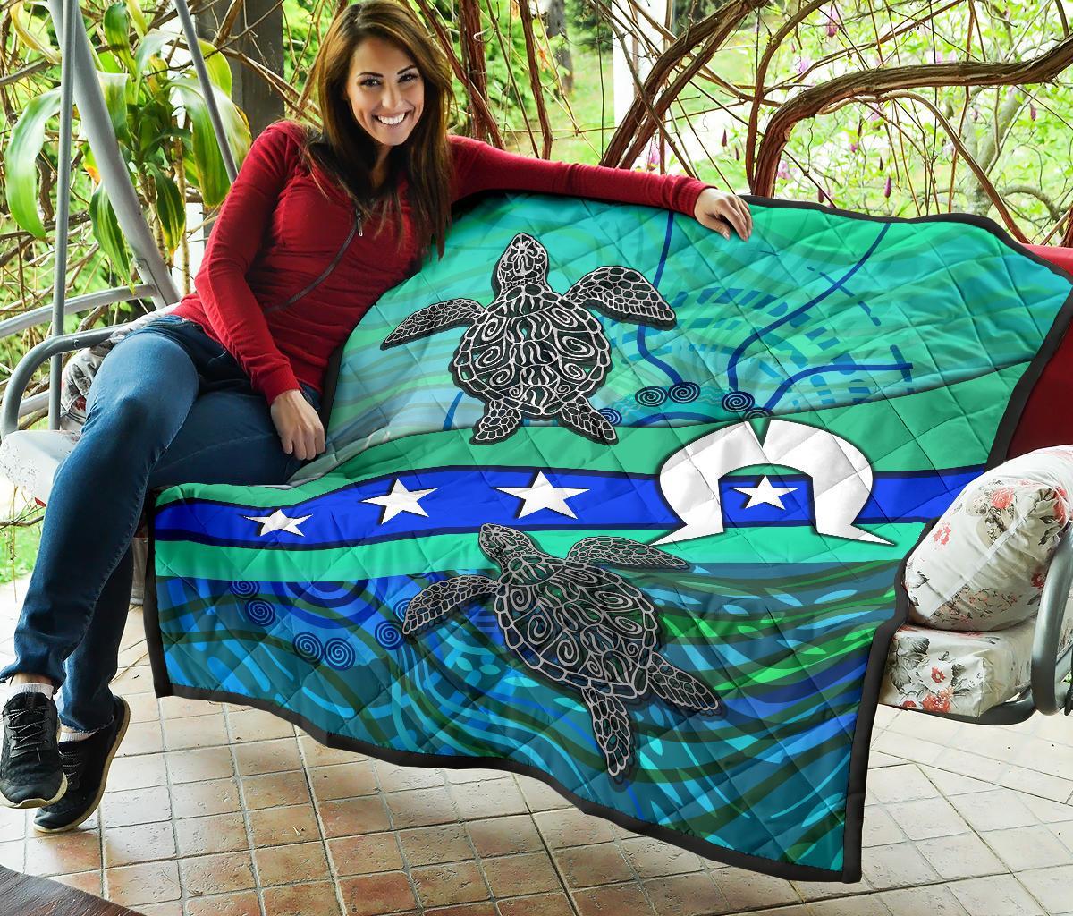 premium-quilt-torres-strait-flag-and-turtle