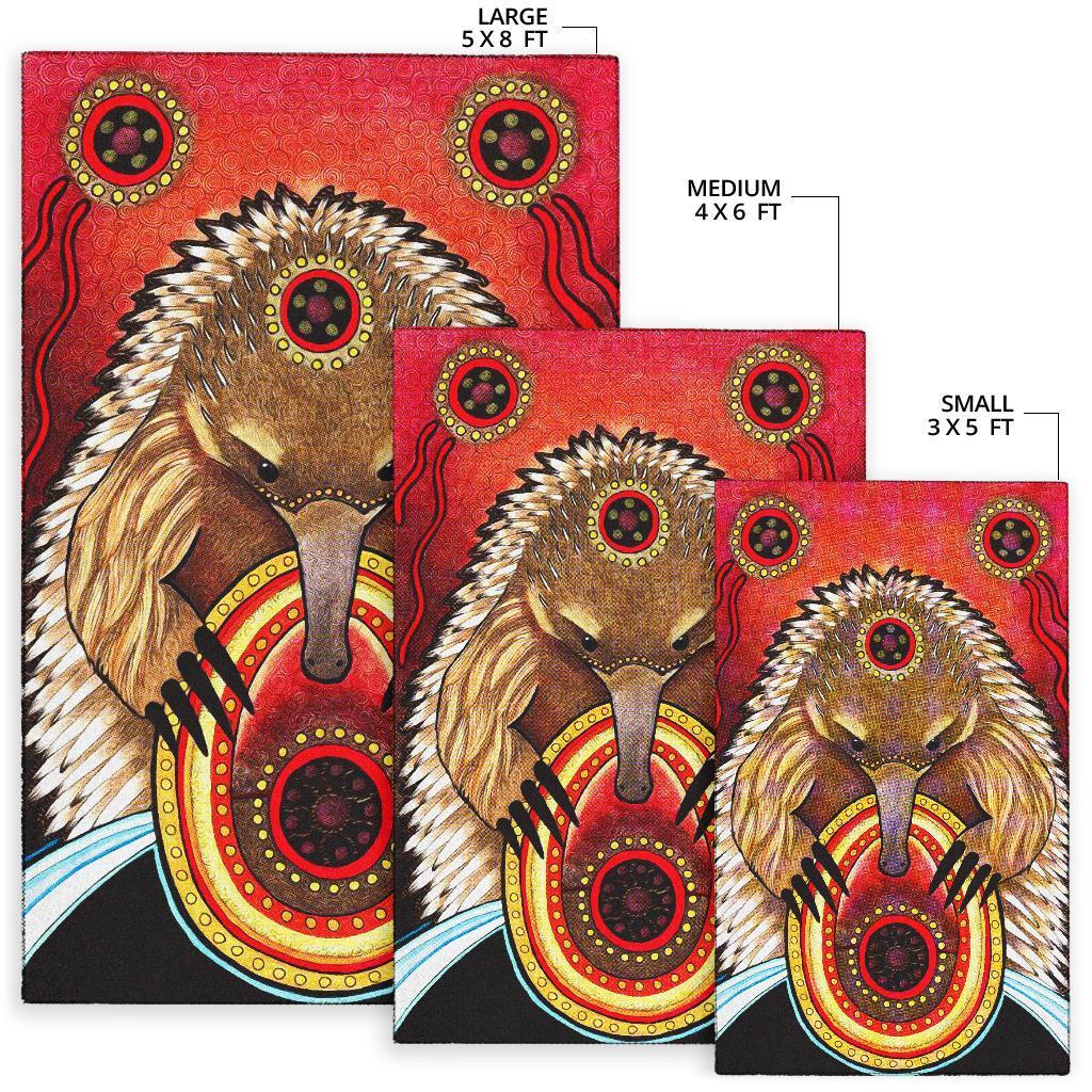 aboriginal-area-rug-australian-echidna