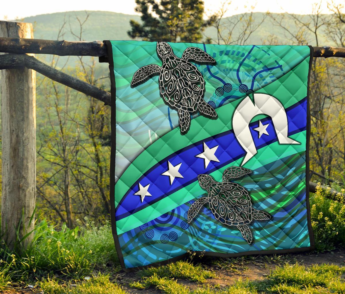 premium-quilt-torres-strait-flag-and-turtle