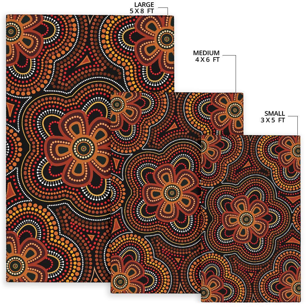 aboriginal-area-rug-aboriginal-dot-painting-flowers-style-ver02