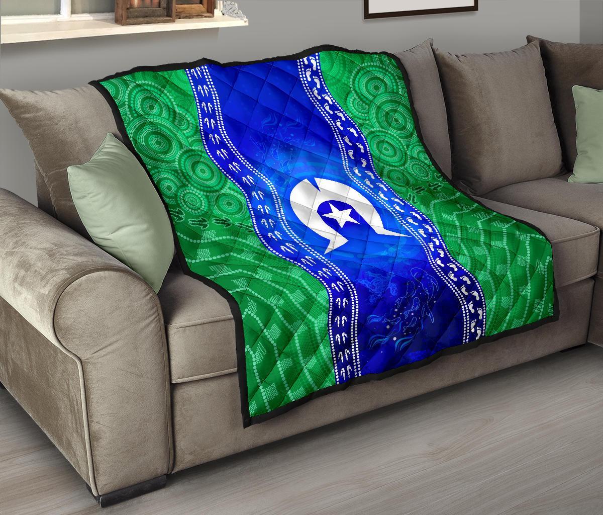 torres-strait-islanders-premium-quilt-torres-symbol-with-aboriginal-patterns