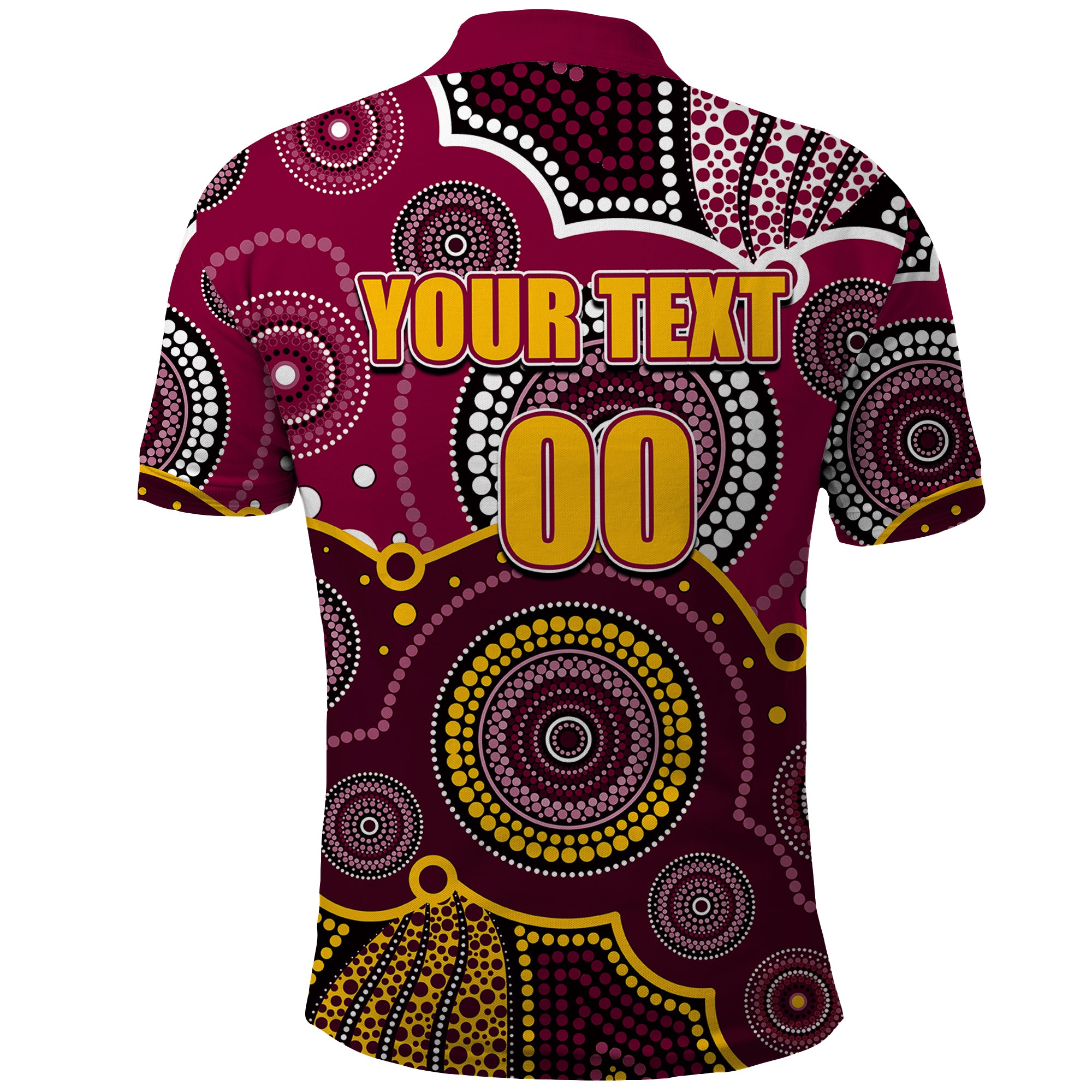 custom-personalised-and-number-broncos-nrl-polo-shirt-aboriginal-patterns