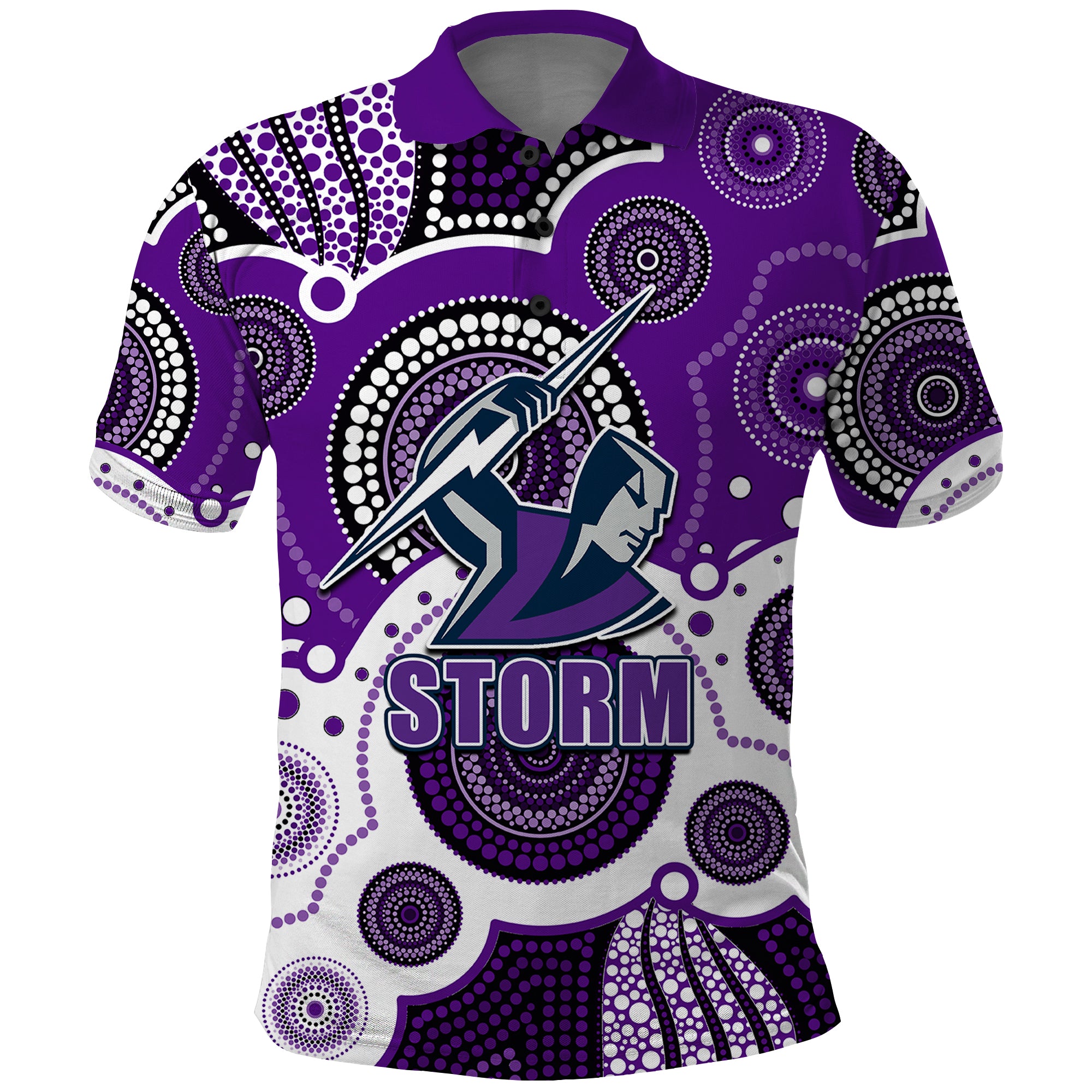 custom-personalised-and-number-storm-nrl-polo-shirt-aboriginal-patterns