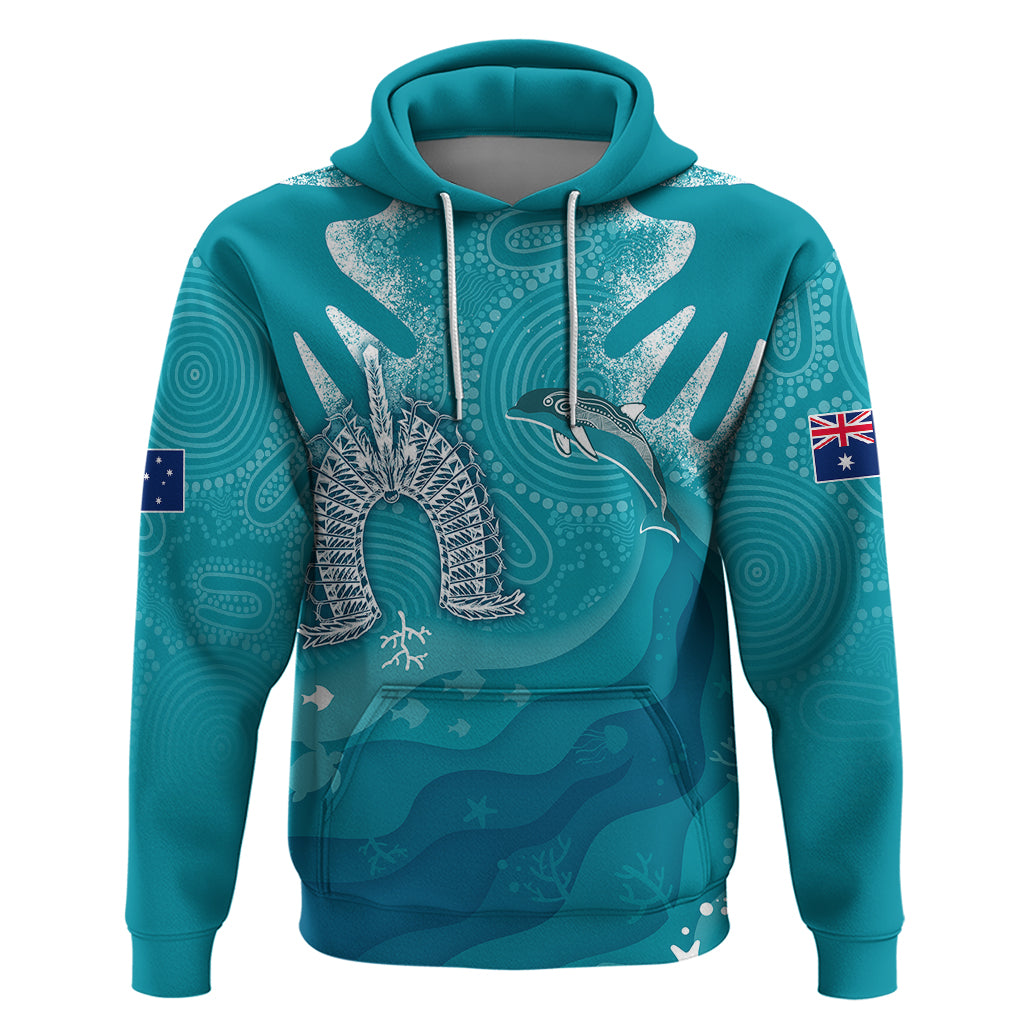 naidoc-week-2023-hoodie-for-our-elders-torres-strait-dolphin-aboriginal-dot-arts