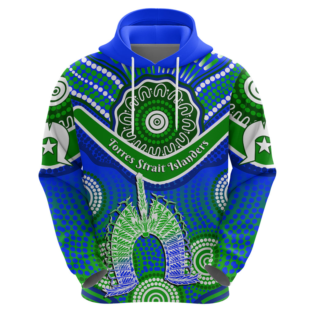 custom-personalised-torres-strait-islanders-hoodie-dhari-australian-aboriginal-art