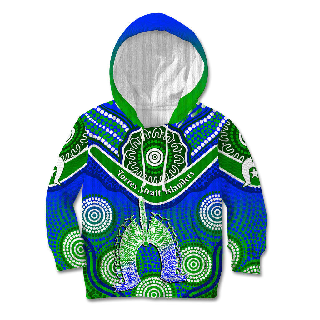 custom-personalised-torres-strait-islanders-kid-hoodie-dhari-australian-aboriginal-art