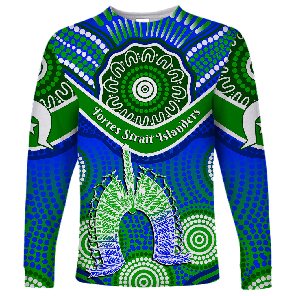 custom-personalised-torres-strait-islanders-long-sleeve-shirt-dhari-australian-aboriginal-art