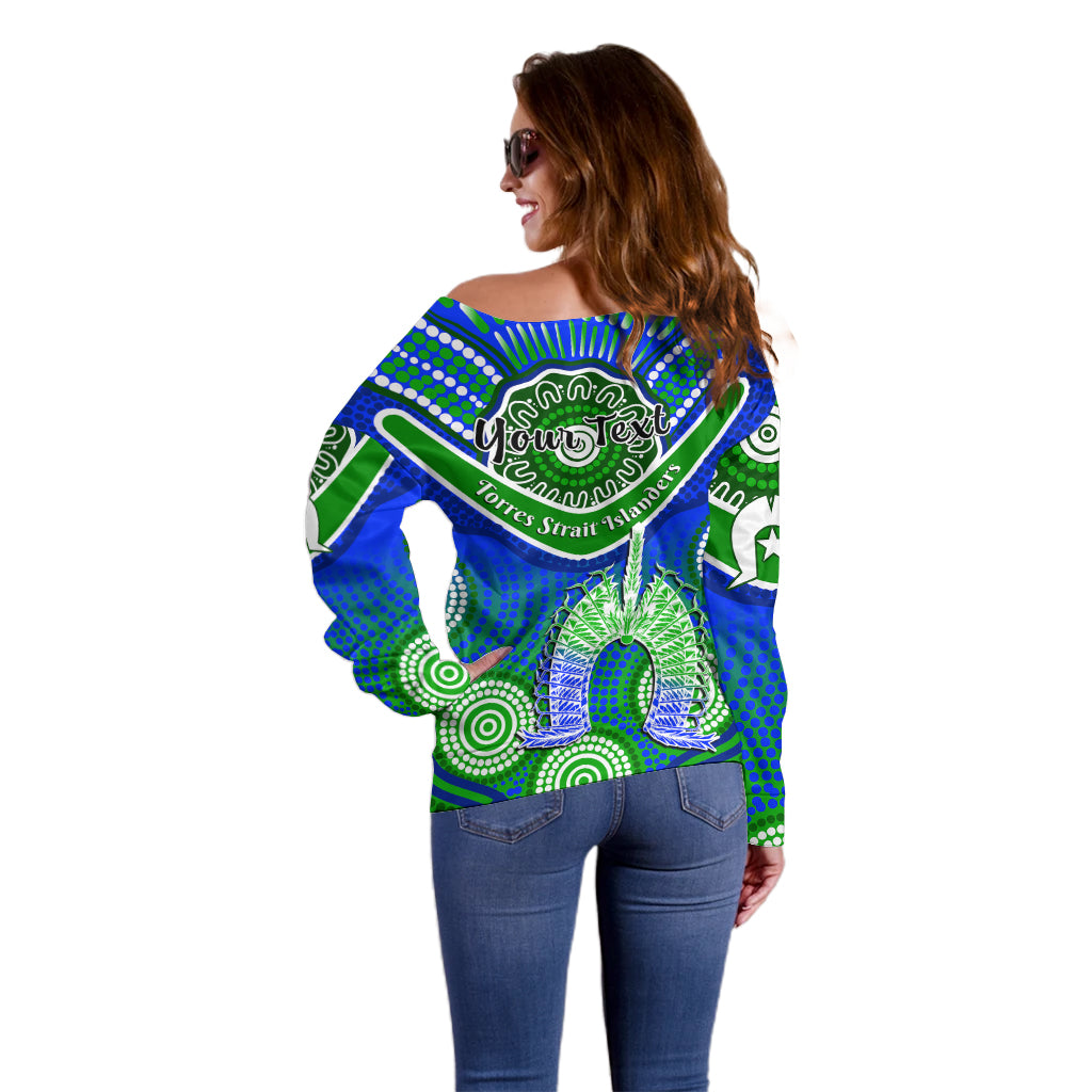 custom-personalised-torres-strait-islanders-off-shoulder-sweater-dhari-australian-aboriginal-art