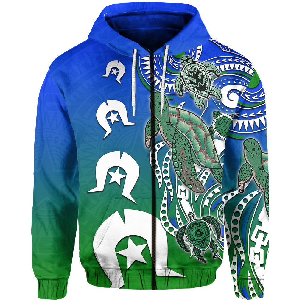 custom-personalised-torres-strait-islanders-zip-hoodie-turtle-lt6