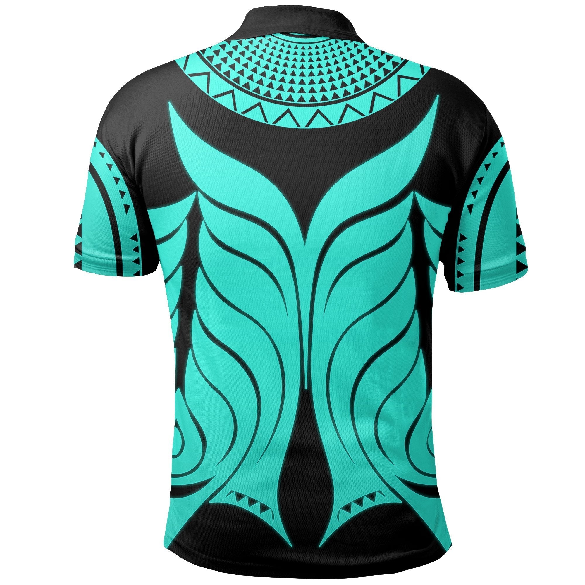 yap-tribal-tattoo-polo-shirt-turquoise