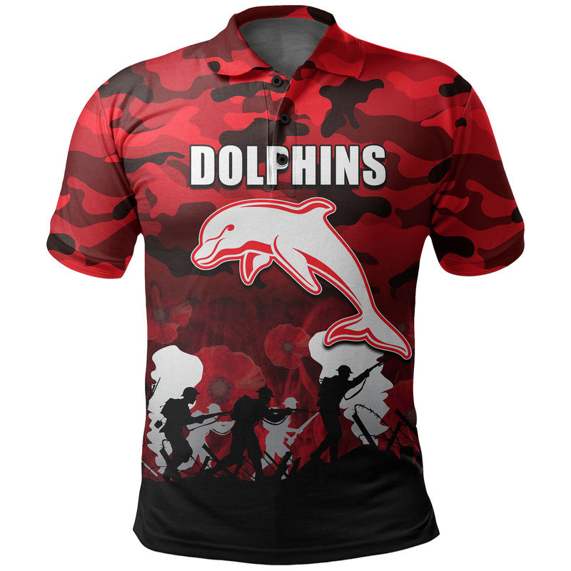 custom-personalised-nrl-anzac-day-polo-shirt-dolphins-army-style